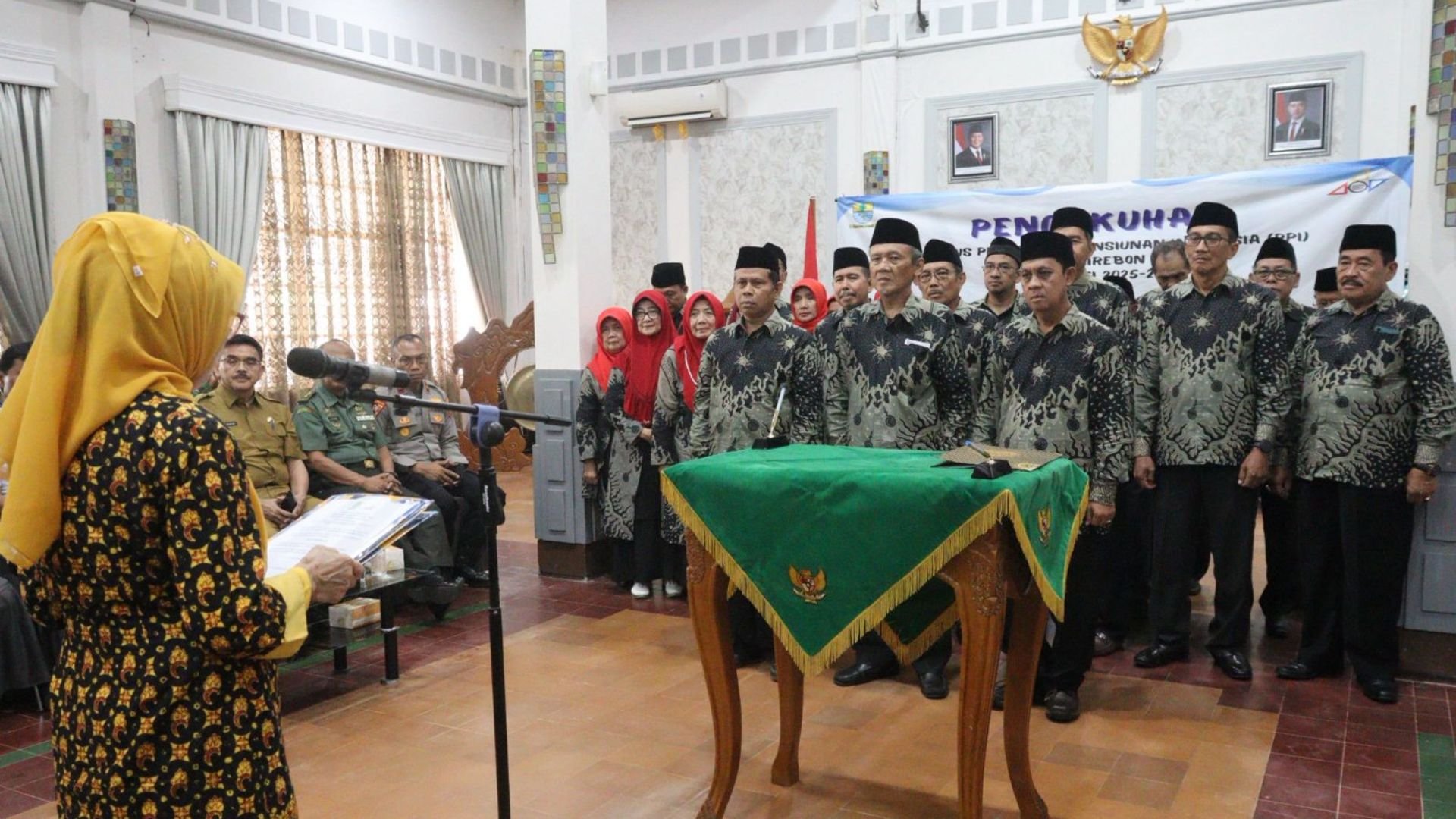 PPI Kota Cirebon Dikukuhkan, Pensiunan Didorong Tetap Aktif dan Berdaya