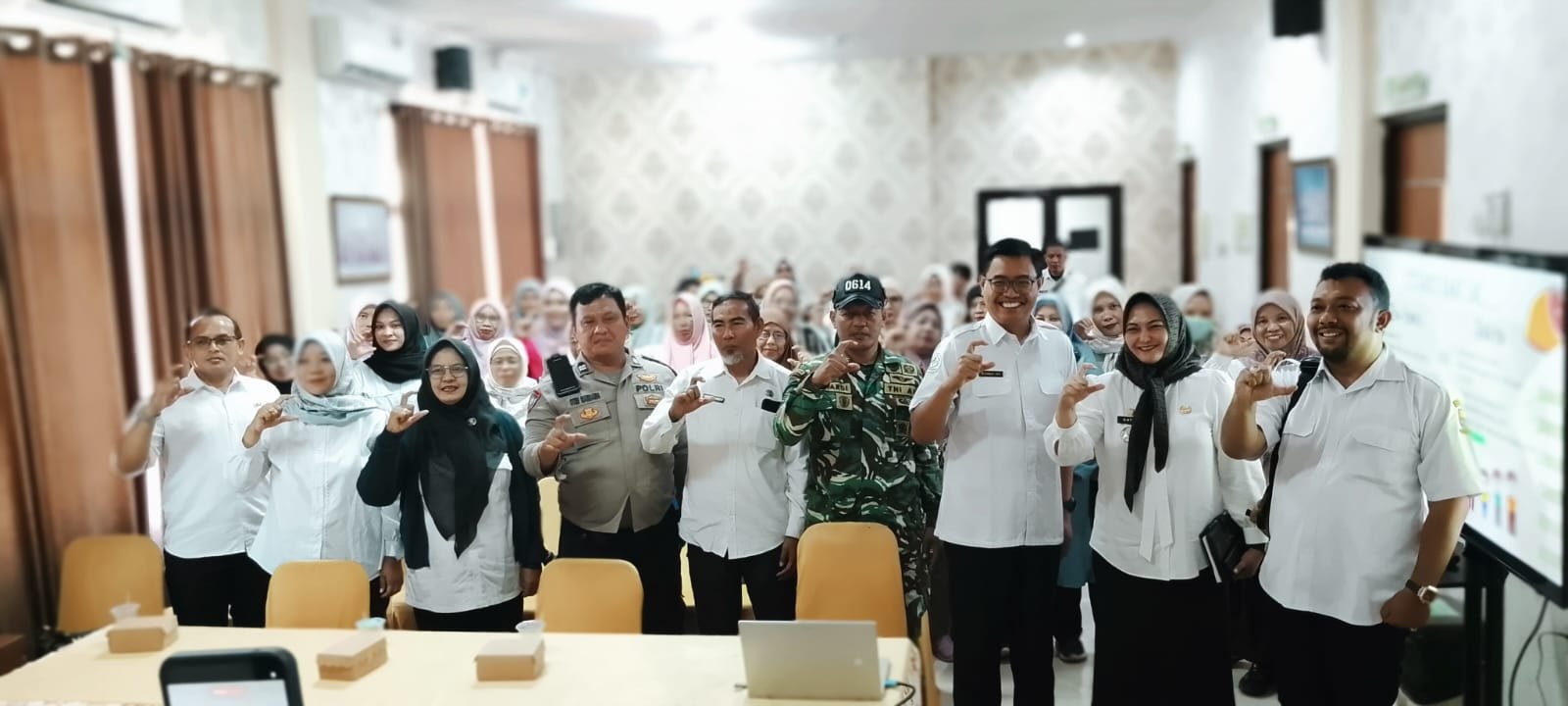 Puskesmas Kesunean Gelar Rapat Koordinasi Pemberian Makanan Tambahan (PMT) Lokal untuk Ibu Hamil dan Balita