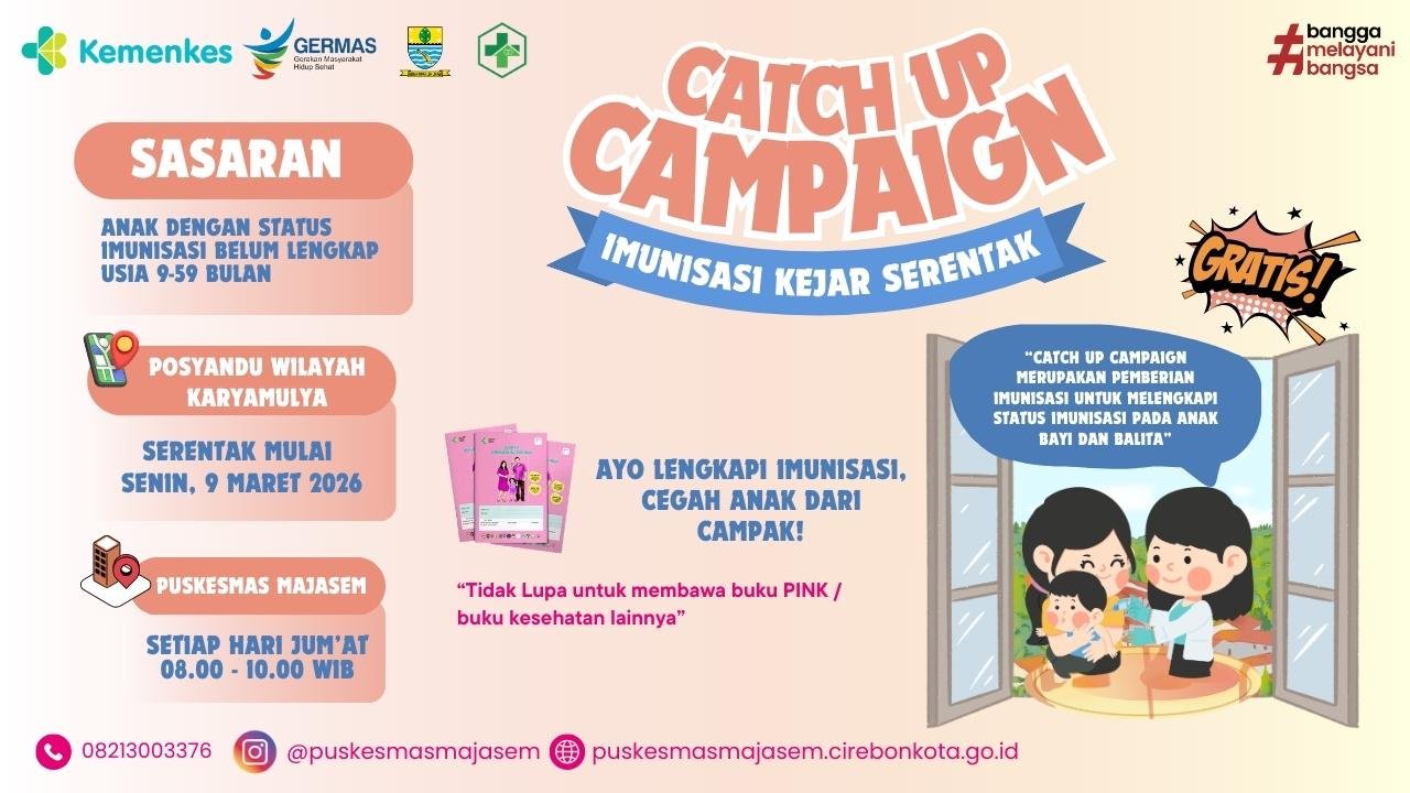 Catch Up Campaign Program Imunisasi Kejar Serentak