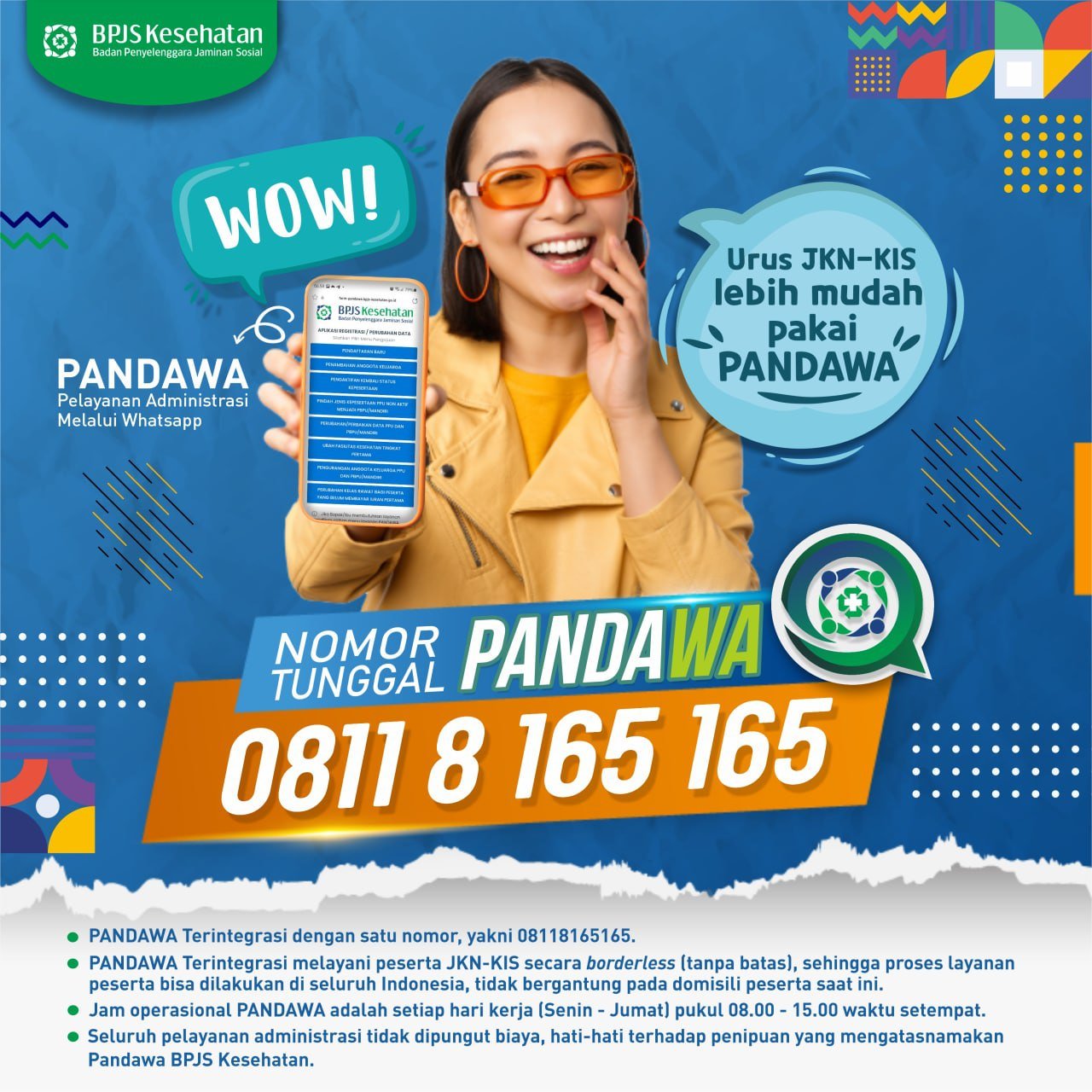 PANDAWA BPJS (Pelayanan Administrasi Melalui WhatsApp)