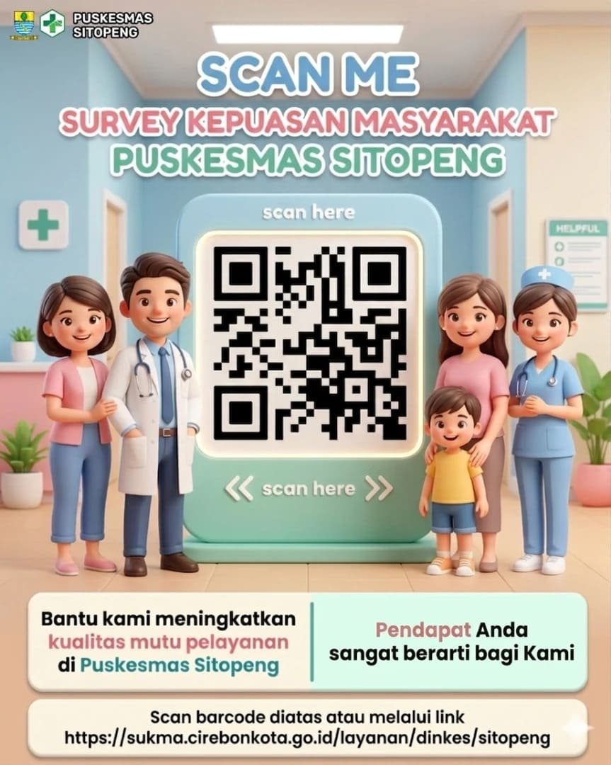 SURVEI KEPUASAN MASYARAKAT TERHADAP LAYANAN PUSKESMAS SITOPENG