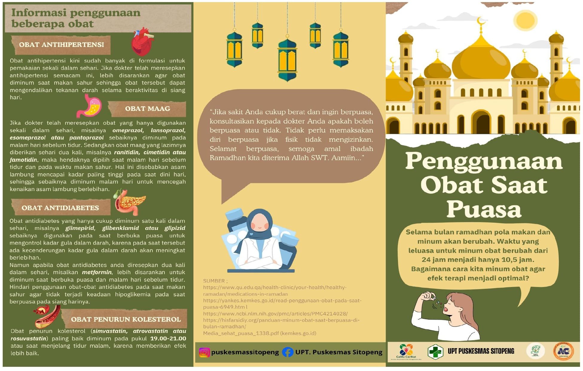 Penggunaan Obat Saat Puasa