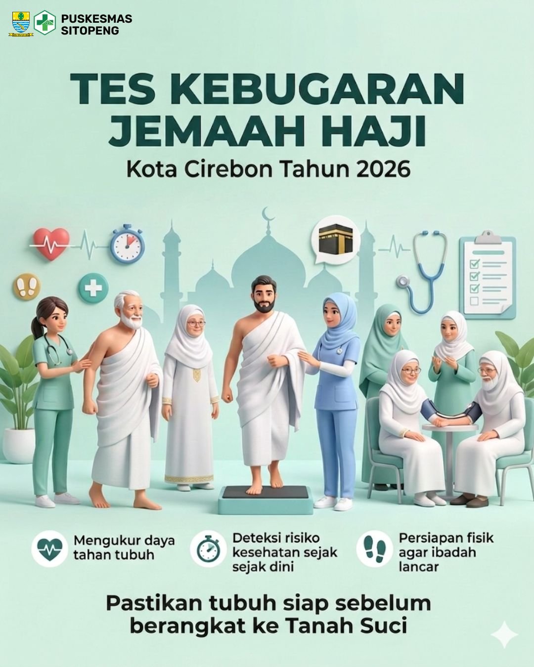 Tes Kebugaran Jasmani Jemaah Haji