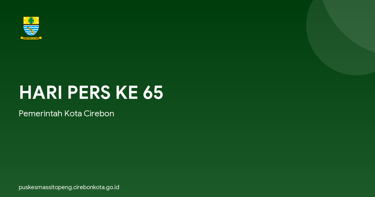 HARI PERS KE 65