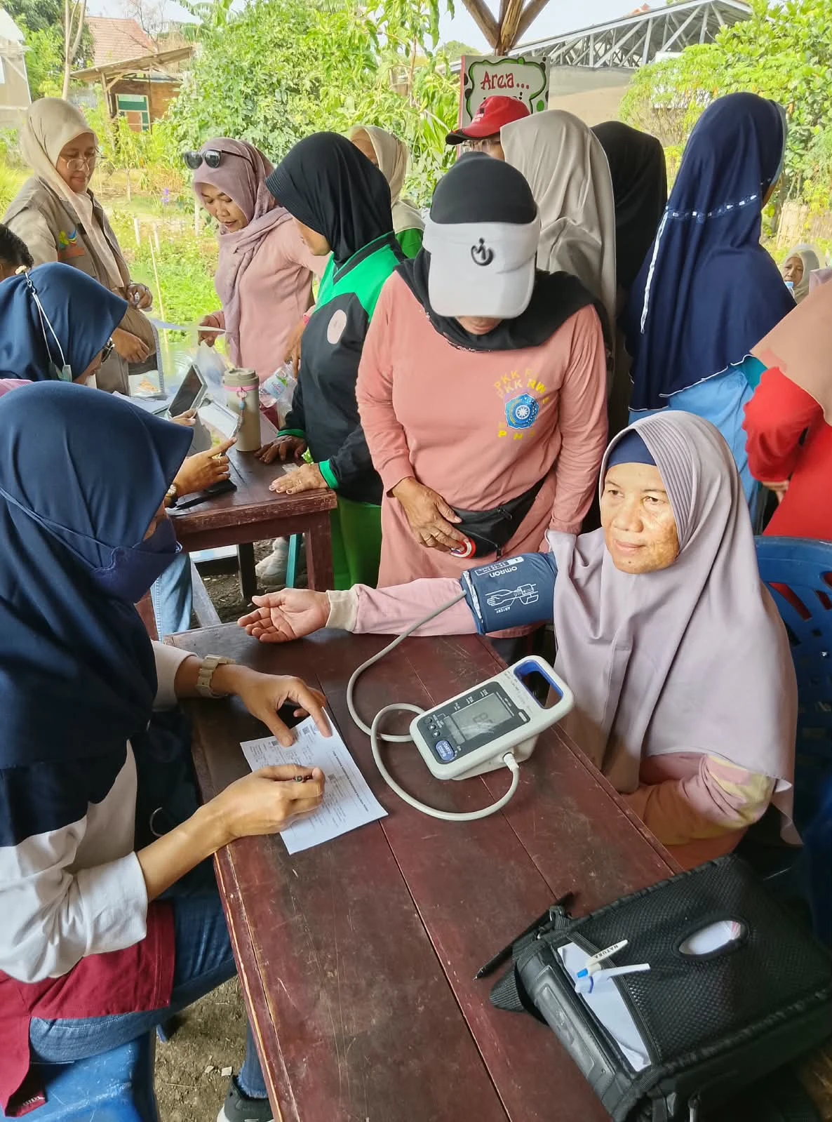 Puskesmas Kalijaga Permai Laksanakan Cek Kesehatan Gratis