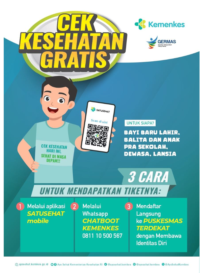 CEK KESEHATAN GRATIS