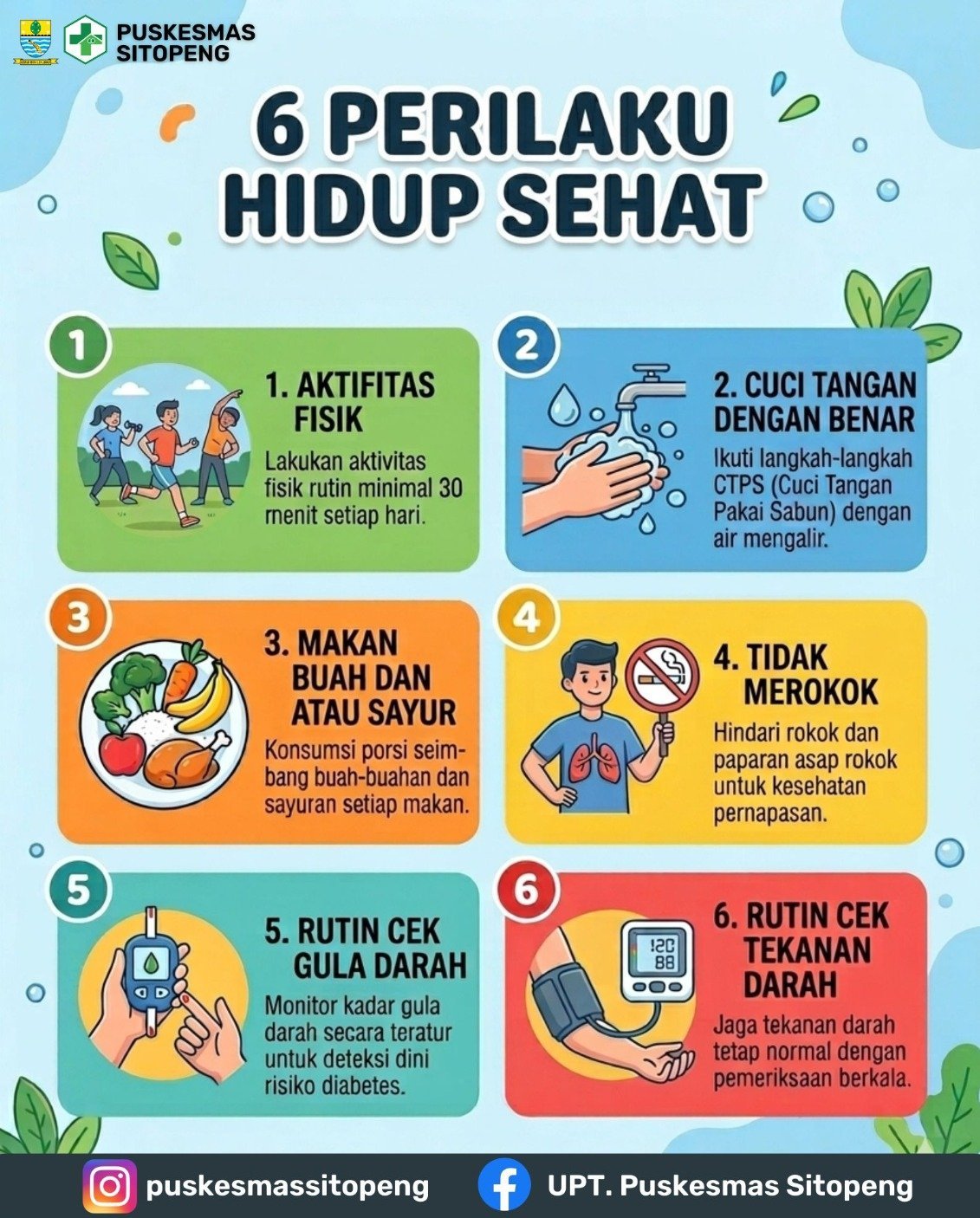6 Perilaku Hidup Sehat