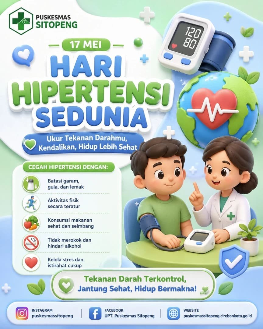 17 MEI HARI HIPERTENSI SEDUNIA